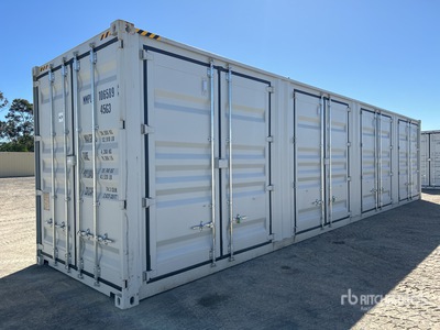 2025 40 ft High Cube Multi-Door Storage Container