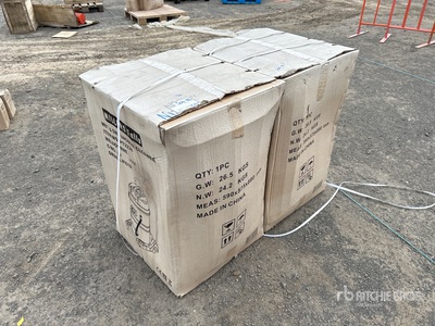 Quantity of (2) Multiquip 2000 W Vacuum Cleaner (Unused)