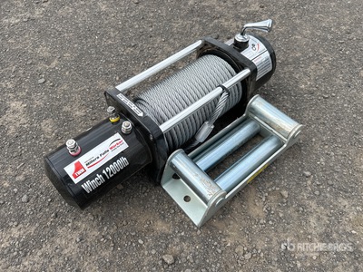 Multiquip 12000 lb 4x4 Steel Cable Treuil (Unused)