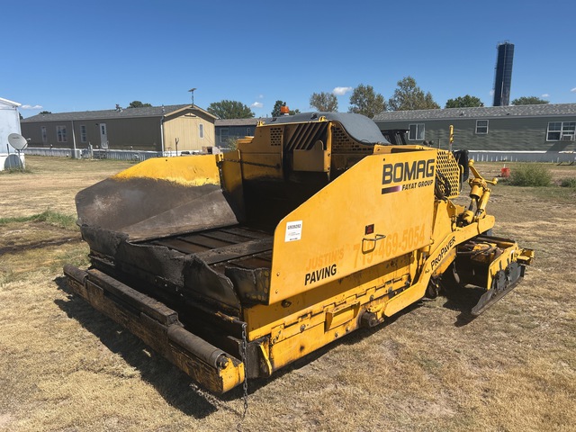 2009 Bomag BF815 LPH-3 Track Asphalt Paver