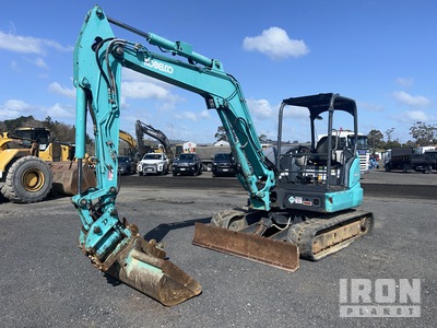 2016 Kobelco SK55SRX Mini Excavadora