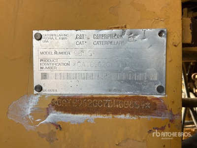2002 Cat 962G Pala cargadora
