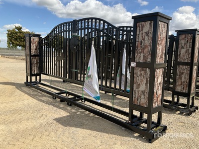 2025 Chery Industrial Bi-Parting 20 ft Driveway Gate (Unused)
