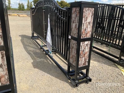2025 Chery Industrial Bi-Parting 20 ft Driveway Gate (Unused)