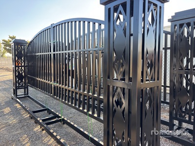 2025 Chery Industrial 20 ft x 7 ft 6 in Steel Driveway Gate (Unused)