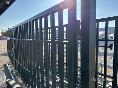 2025 Chery Industrial 20 ft x 7 ft Steel 20 ft Driveway Gate (Unused)