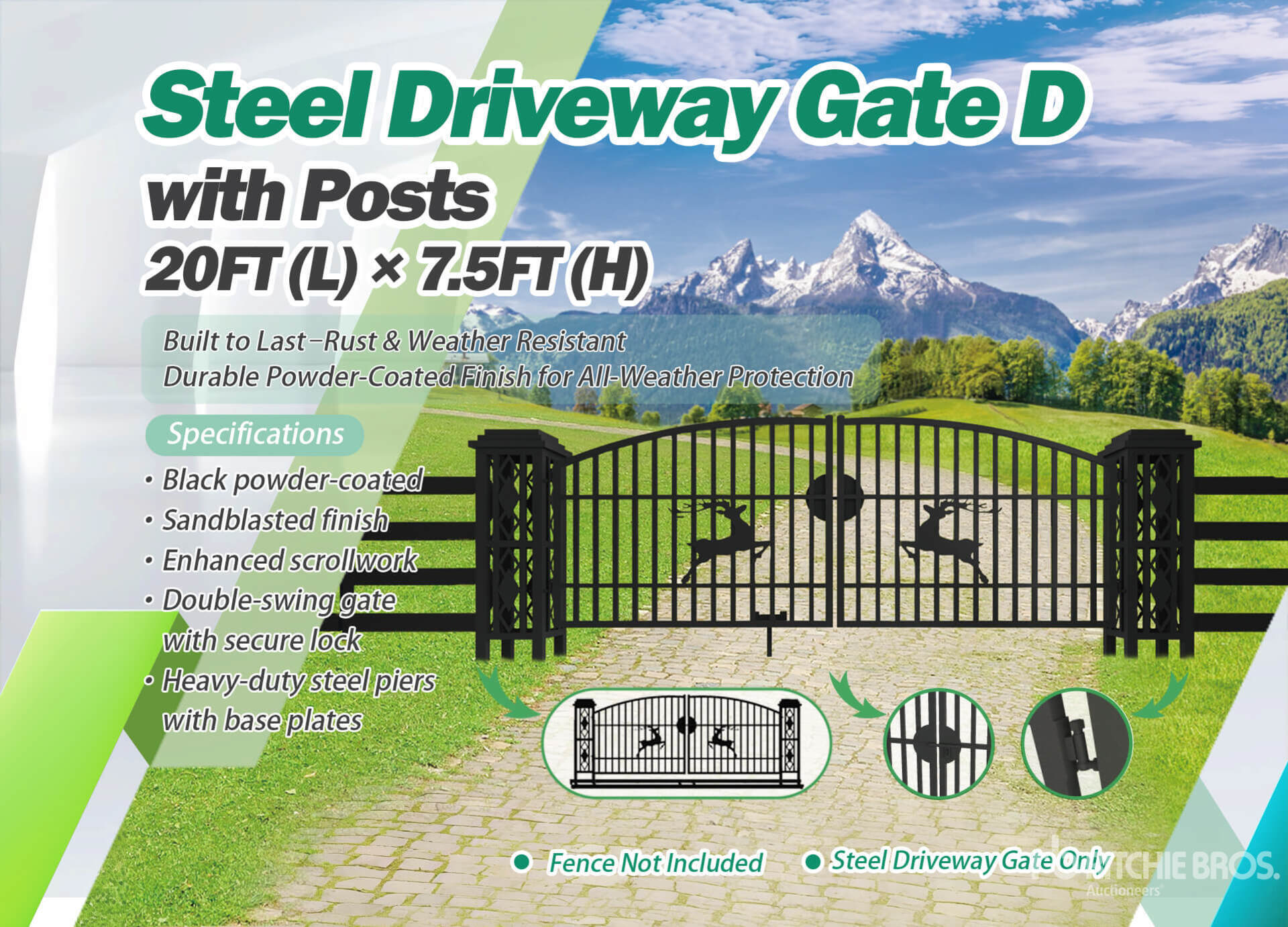 2025 Chery Industrial 20 ft x 7 ft 5 in Steel Cancello (Unused)