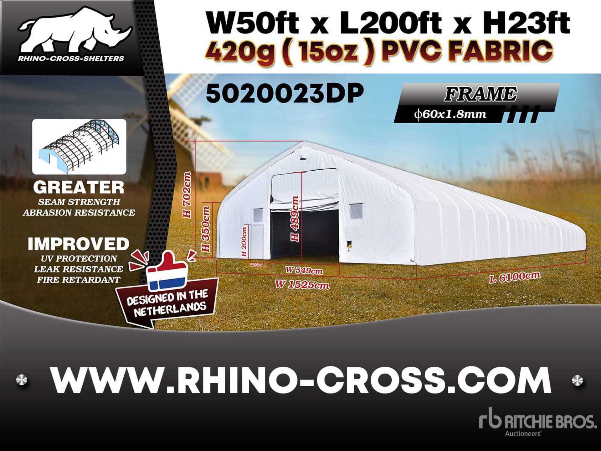 2025 Rhino-Cross 5020023DP Storage Building (Unused)