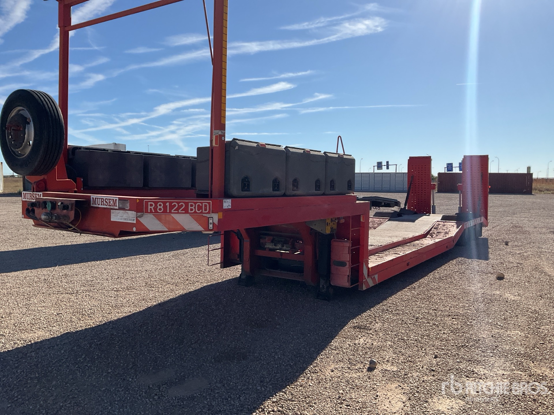2007 Mursem S2NGRP10 T/A Step Deck Trailer