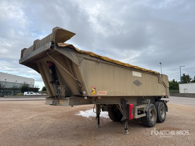 2010 Benalu C33 T/A Semi-Remorque Benne 2 Essieux End Dump Trailer