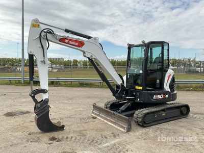 2023 Bobcat E50Z Long Arm を見 Mini Excavator