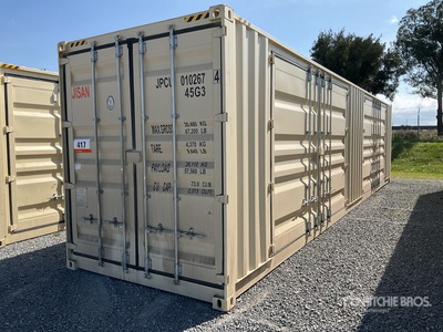 2024 40 ft High Cube Multi-Door Contenedor / حاويات تخزين