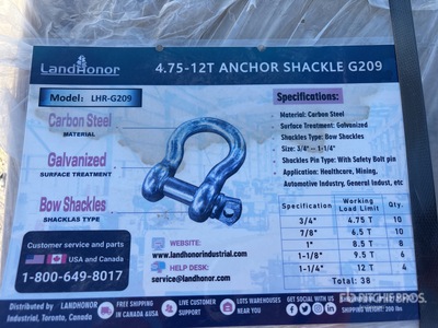 2025 Landhonor LHR-G209 Shackle (Unused)