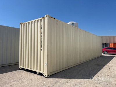 2025 40 ft High Cube Multi-Door Storage Container (Unused)