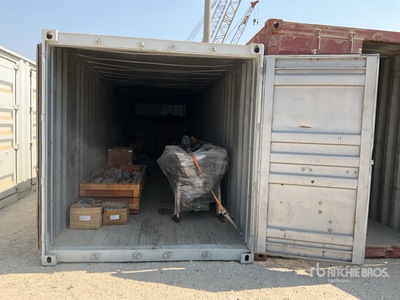 1984 HD-IAA-290 Quantity Of Spare Parts w/ 40 ft Container