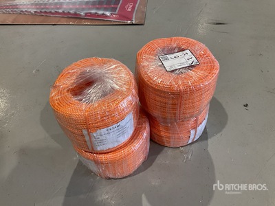 Quantity of (4) 220mtr x 6mm Polysteel Rope Kabel