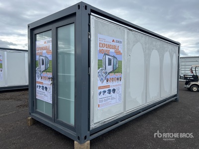 JQ SHELTER 5.9 m x 6.4 m Portable Folding Expandable House (Unused)