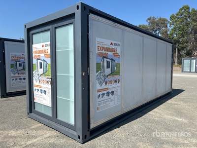 2025 JQ SHELTER 5.9 m x 6.2 m Portable Folding Expandable House (Unused)