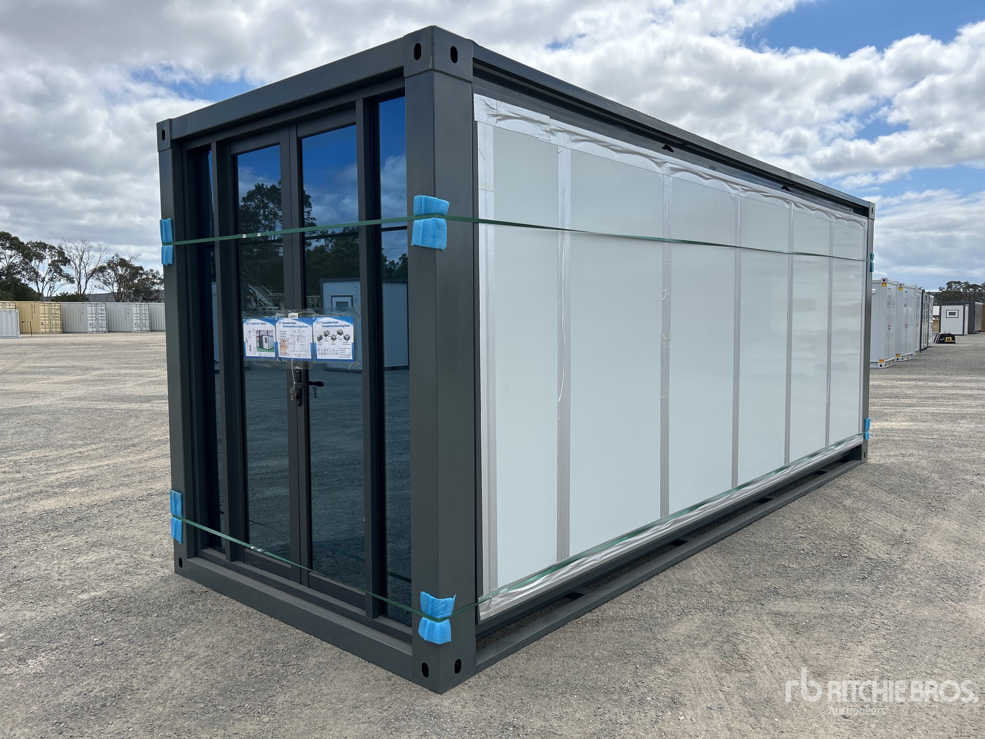 2025 JQ SHELTER 5.9 m x 6.2 m Portable Folding Expandable House (Unused)