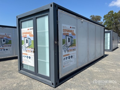 2025 JQ SHELTER 5.9 m x 6.2 m Portable Folding Expandable House (Unused)