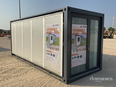 JQ SHELTER JQ2120 2.2 m x 5.9 m Expandable Container House Storage Building (Unused)