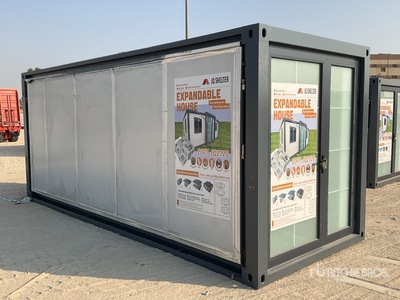 JQ SHELTER JQ2120 2.2 m x 5.9 m Expandable Container House Storage Building (Unused)