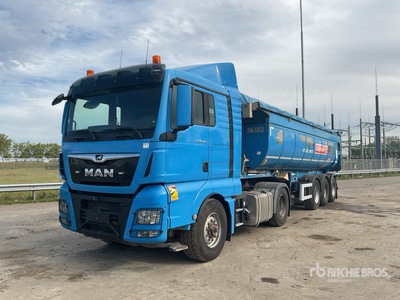 2017 M.A.N. TGX18460 4x4 Hydrodrive S/A Sleeper Truck Tractor