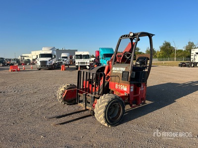 2015 Manitou TMT55FLHT 5500 lb 3x3 Chariot élévateur sur camion