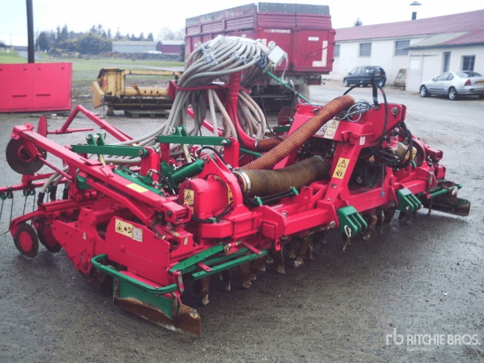2008 Kverneland Accord Combine De Semis Repliable 4 m 3-Point Air Seeder