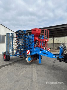 2022 Lemken Rubin 10/500 KUA 5 m Semi-Mount Dechaumeur A Disques Sur Essieu Disc Harrow