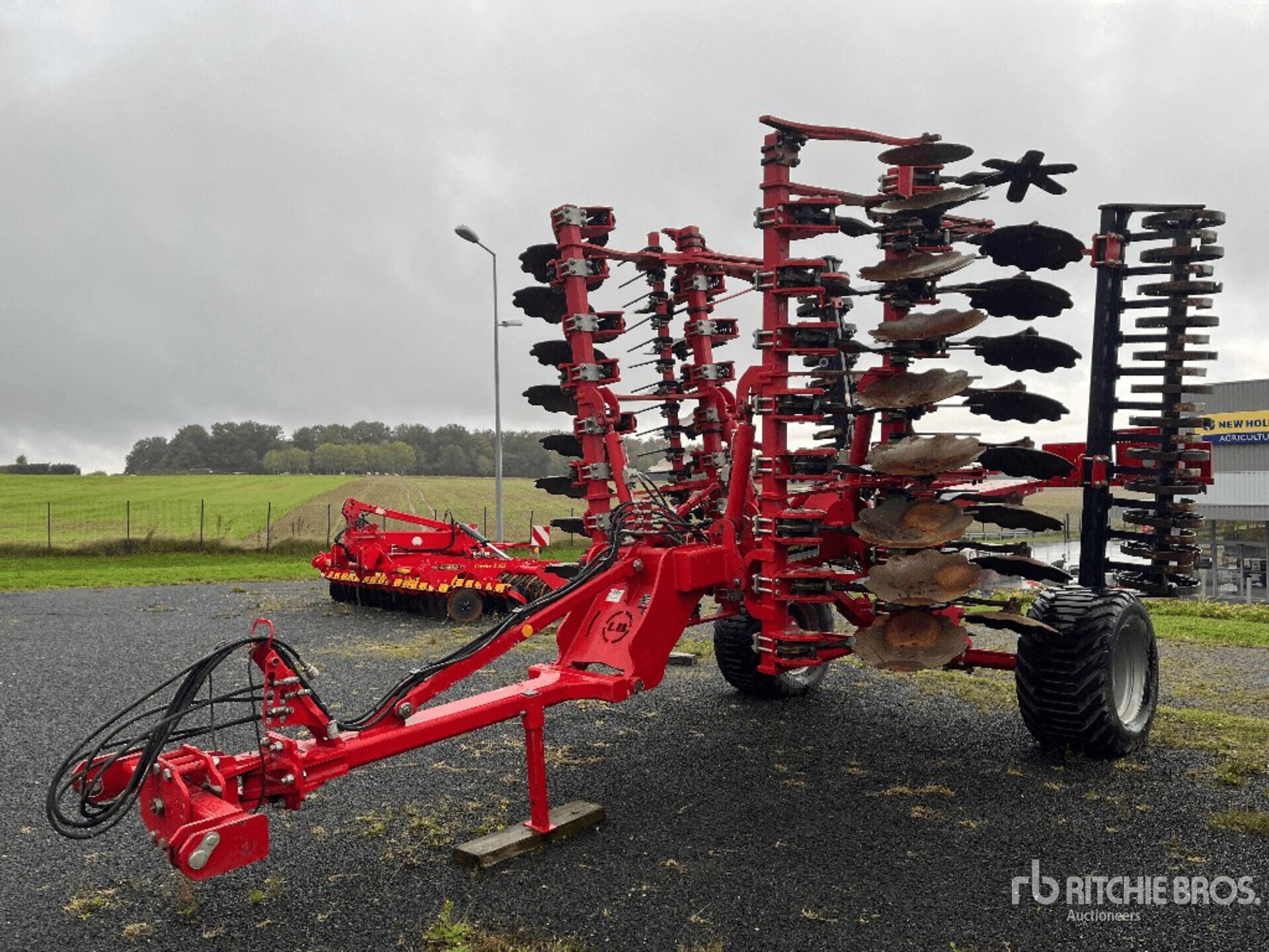 2023 Labbe Rotiel Quadrix 5234 HY Semi-Mount Dechaumeur A Disques Sur Essieu 5 m Disc Harrow