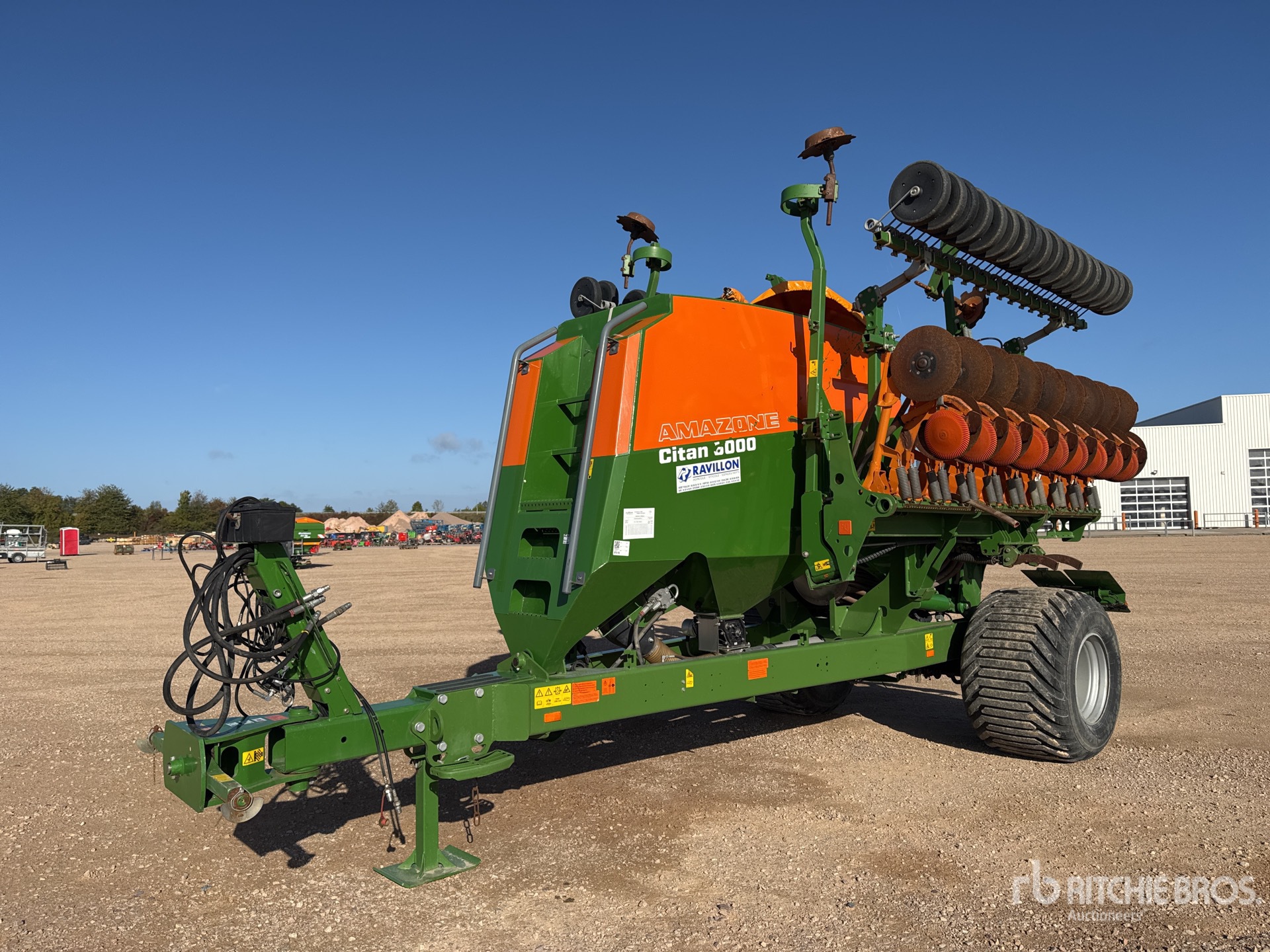 2013 Amazone Citan 6000 Semoir Simplifie 6 m Semi-Mount Air Seeder