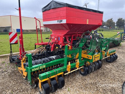 2001 Roger RTI 2 3-Point Combination Perrein Nivel Sem Harrow Disc Combine De Semis 4 m Air Seeder