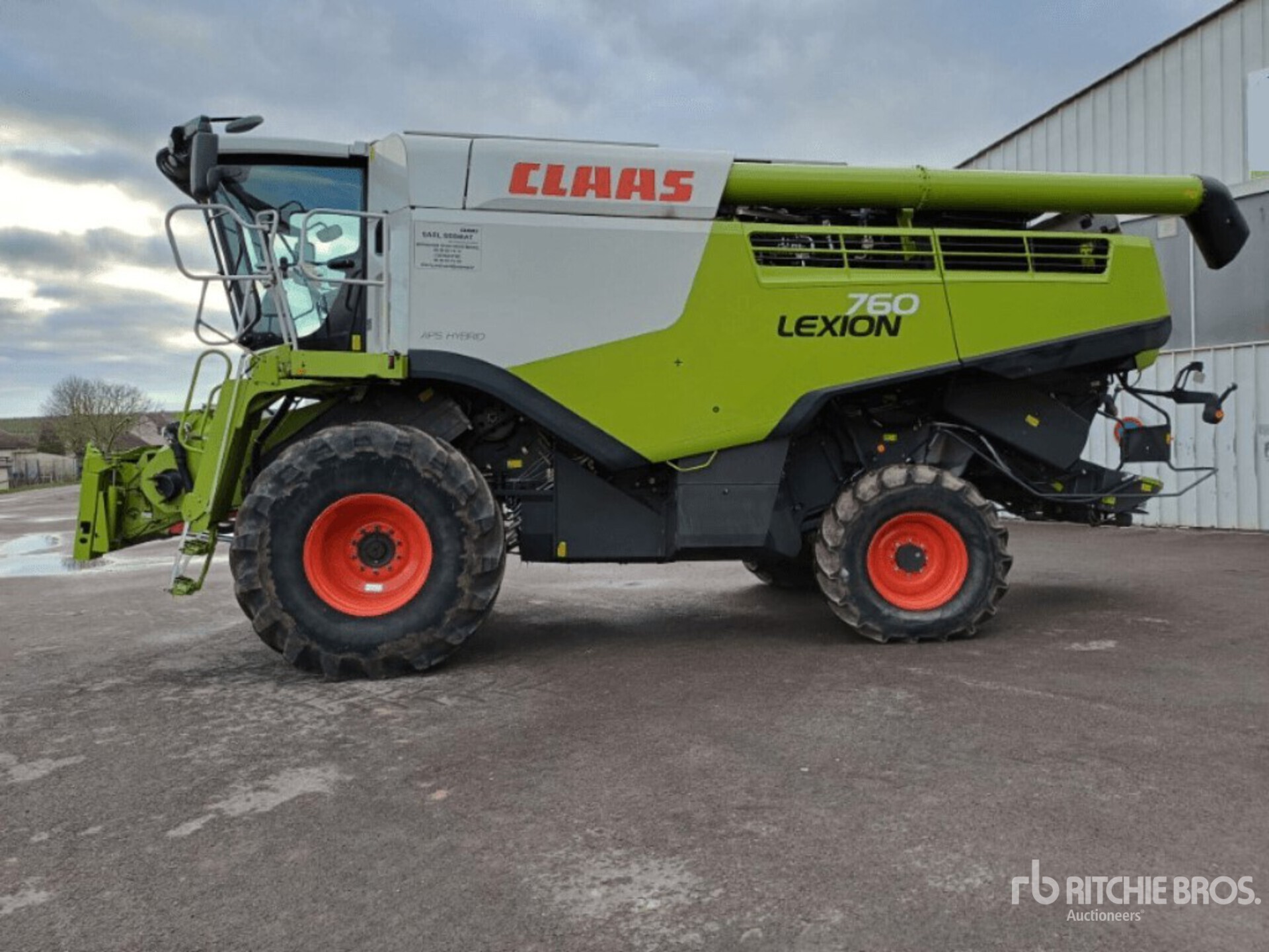 2015 Claas Lexion 760 Montana Moissonneuse Batteuse Moisonneuse-batteuse