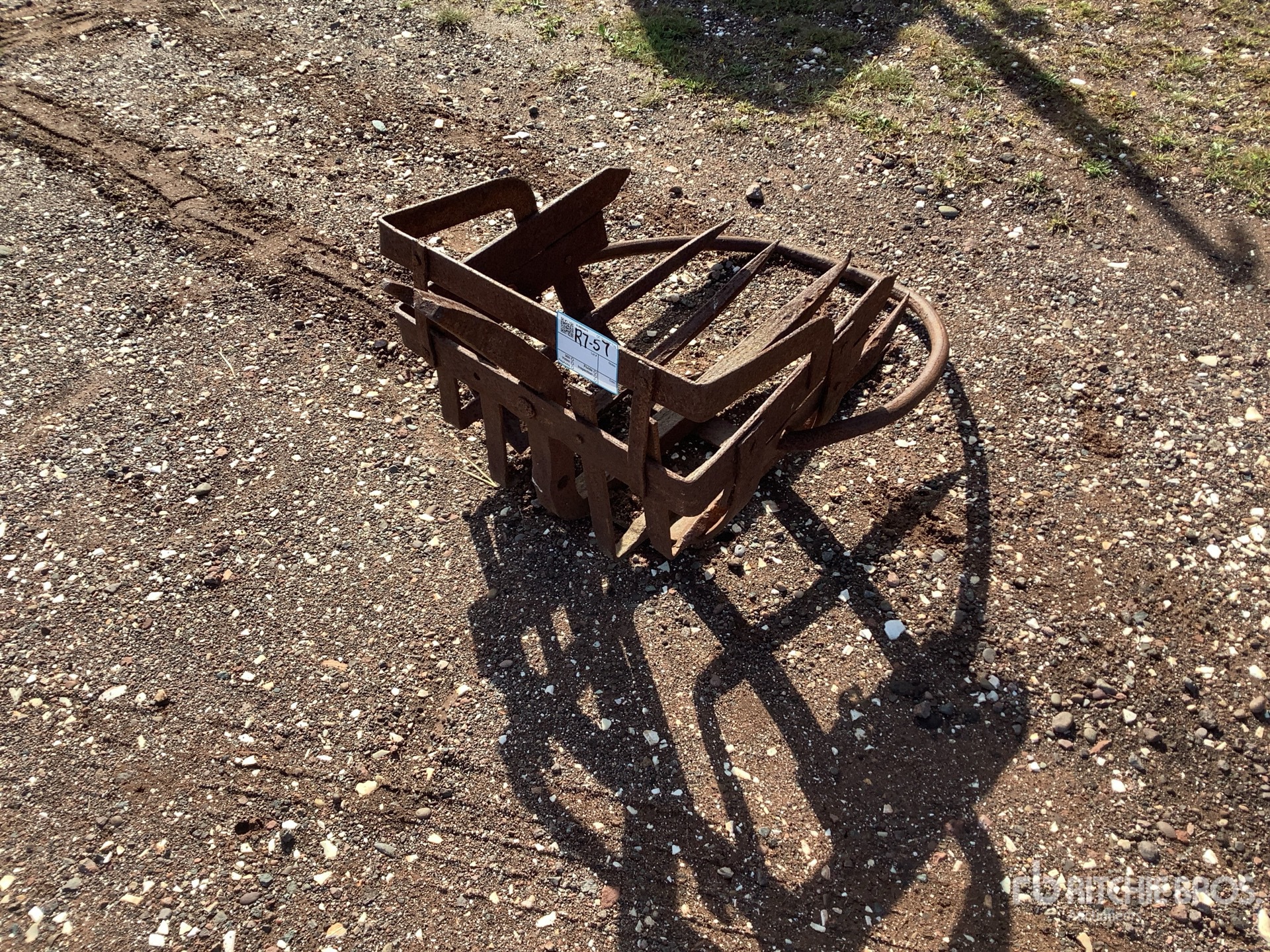 Antique Mud Ag Tractor Bucket