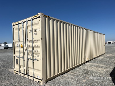 2025 40 ft High Cube Lagercontainer