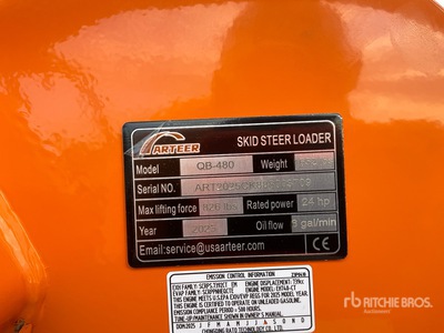 2025 ARTEER QB-480 Compact Track Loader (Unused)