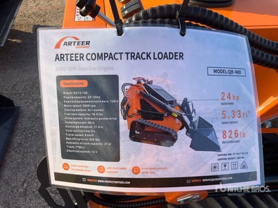 2025 ARTEER QB-480 Compact Track Loader (Unused)