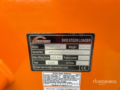 2025 ARTEER QB-480 Compact Track Loader (Unused)