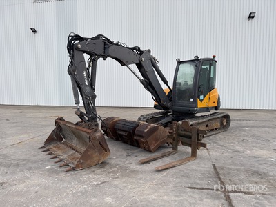2013 Mecalac 10 MCR Excavadora de Cadenas