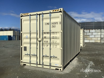 2025 20 ft High Cube Storage Container