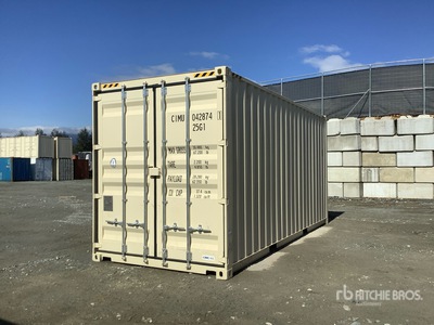 2025 20 ft High Cube Storage Container