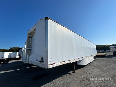 2004 Trailmobile 53 ft x 102 in Sliding T/A Van Trailer