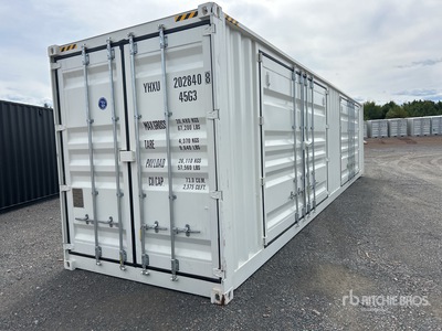 2024 40 ft High Cube Multi-Door Storage Container