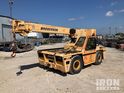 2015 Broderson 18000 lb 4x4 Carry Deck Crane