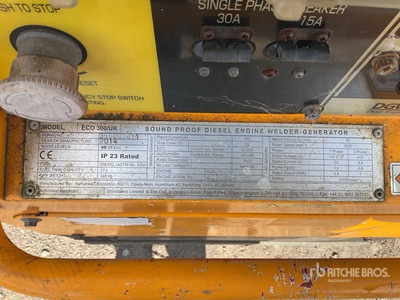 2014 Shindaiwa 3300A Engine Driven Welder
