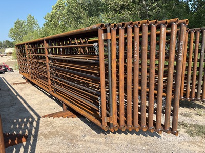 Quantity of (10) A & K Best 24 ft Livestock Panel (Unused)