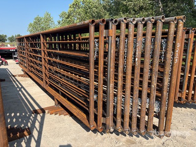Quantity of (10) A & K Best 24 ft Livestock Panel (Unused)