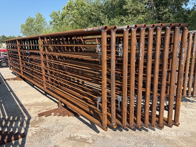 Quantity of (10) A & K Best 24 ft Livestock Panel (Unused)