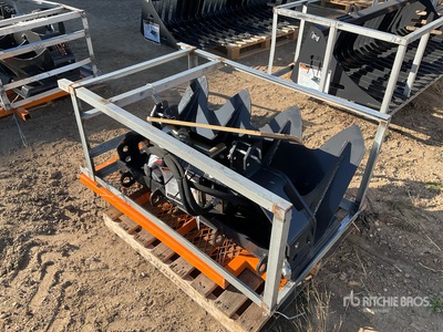 2025 ARTEER SS-15000G 45 in 15000 lbs Skid Steer Logging Winch (Unused)